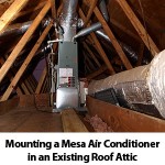 Should you mount your Mesa AZ air conditioner unit in the attic?