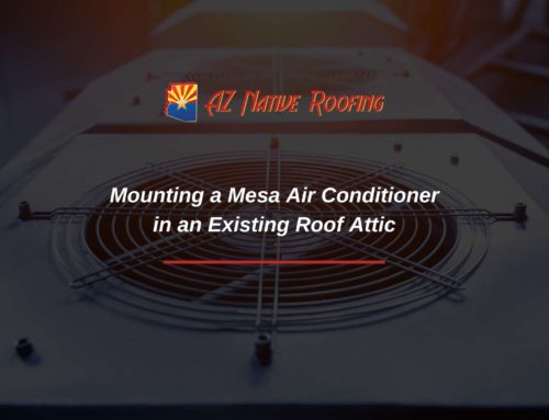 Mounting a Mesa Air Conditioner in an Existing Roof Attic
