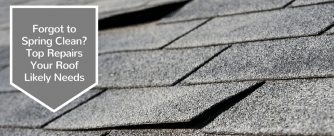 Top repairs your roof likely needs