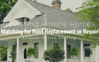 Preserving historic homes: Matching for roof replacement or repairs