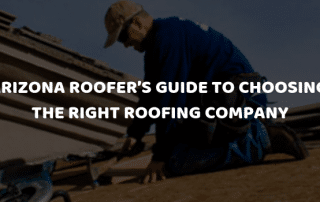 Roofer Contractor Repairing Roof