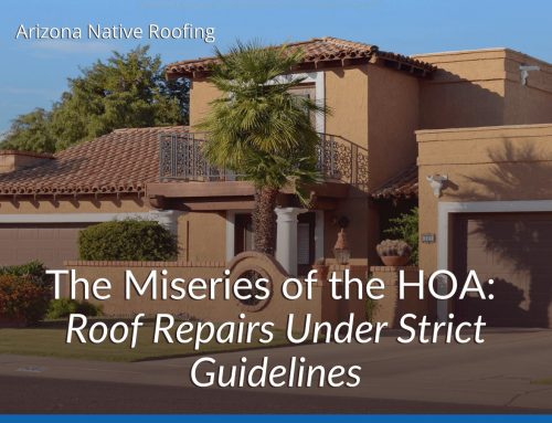 The Miseries of the HOA: Roof Repairs Under Strict Guidelines