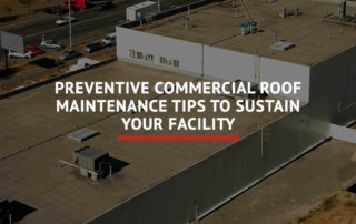 Preventive Commercial Roof Maintenance Tips To Sustain Your Facility